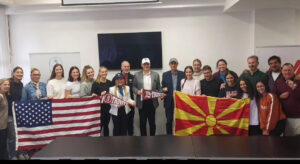 Oдбојкарска делегација од САД во посета на МОК