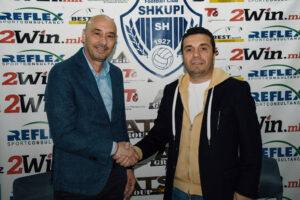 Шкупи го промовираше Ернест Ѓока како нов тренер: „Среќен сум што доаѓам во елитен македонски тим“