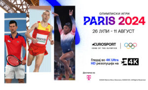 Гледајте ги Олимписките игри Париз 2024 на Eurosport 4K исто како да сте на терен