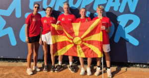 Македонија со четворица тениски репрезентативци на Европското првенство во Парма